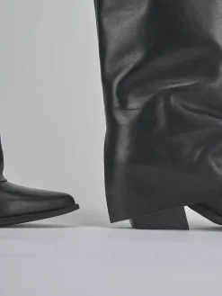 Online Stivale texano tacco 6 cm pelle Donna Texani|Stivali Tacco Alto