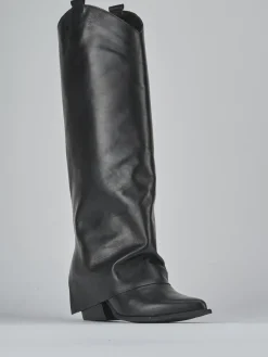 Best Stivale texano tacco 7 cm pelle Donna Texani|Stivali Tacco Alto