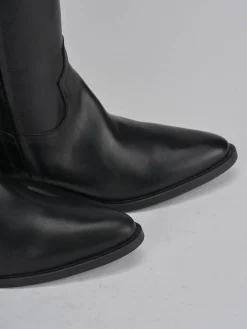 New Stivale texano tacco 3 pelle Donna Texani|Stivali Tacco Basso