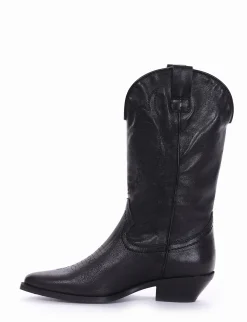 New Stivale texano tacco 4cm Donna Texani
