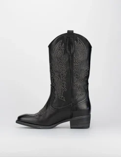 Stivale texano tacco 3cm Donna Texani