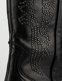 Stivale texano tacco 3cm Donna Texani