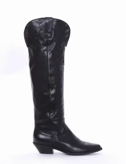 Discount Stivale texano tacco 2cm Donna Texani