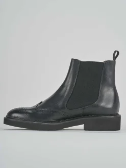 Discount Stivale tronchetto tacco 2 cm pelle Donna Stivaletti Tacco Basso