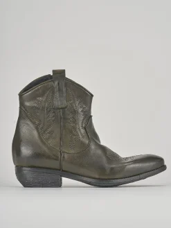 Sale Stivale tronchetto tacco 3 cm pelle Donna Stivaletti Tacco Basso