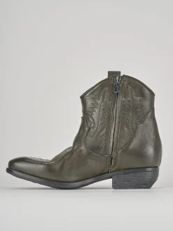 Sale Stivale tronchetto tacco 3 cm pelle Donna Stivaletti Tacco Basso