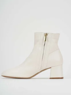 Stivale tronchetto tacco 5 cm pelle Donna Stivaletti Tacco Alto