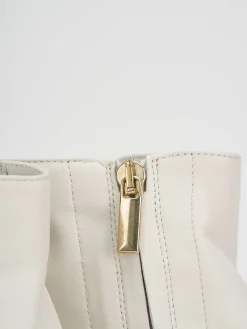 Stivale tronchetto tacco 5 cm pelle Donna Stivaletti Tacco Alto