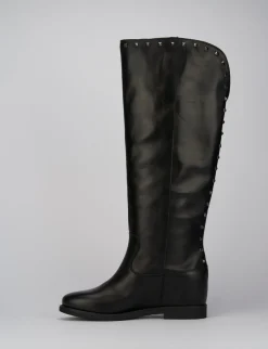 Discount Stivale zeoppa interna 3 cm pelle Donna Stivali Tacco Basso