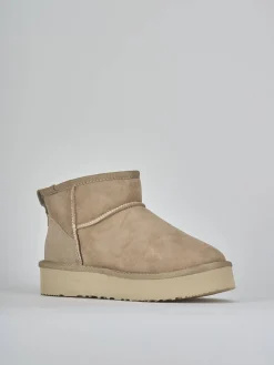 Stivaletti camoscio Donna Stivaletti Tacco Basso