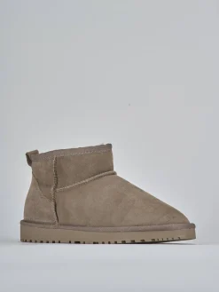 Stivaletti camoscio Donna Stivaletti Tacco Basso