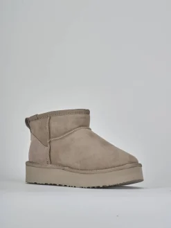 Clearance Stivaletti camoscio Donna Stivaletti Tacco Basso