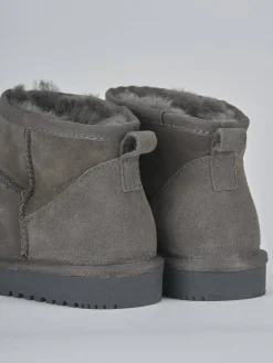 Discount Stivaletti camoscio Donna Stivaletti Tacco Basso