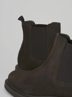 New Stivaletti camoscio testa Uomo Stivaletti