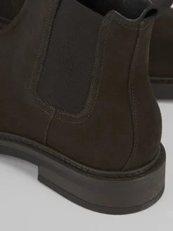 New Stivaletti camoscio testa Uomo Stivaletti