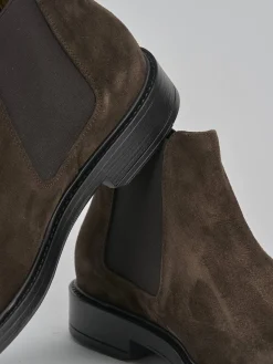 Hot Stivaletti camoscio testa Uomo Stivaletti