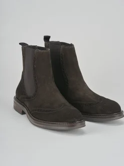 Outlet Stivaletti camoscio testa Uomo Stivaletti