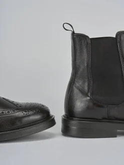 Hot Stivaletti pelle testa Uomo Stivaletti