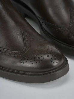 Clearance Stivaletti pelle testa Uomo Stivaletti