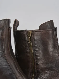 Hot Stivaletti pelle testa Uomo Stivaletti