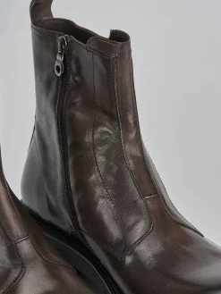 Hot Stivaletti pelle testa Uomo Stivaletti