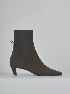 Best Stivaletti tacco 5cm camoscio testa Donna Stivaletti Tacco Alto