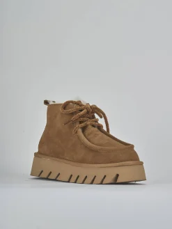 Outlet Stivaletti tacco 3cm camoscio Donna Stivaletti Tacco Basso