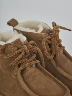 Outlet Stivaletti tacco 3cm camoscio Donna Stivaletti Tacco Basso