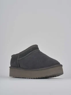 Clearance Stivaletti tacco 2cm camoscio Donna Stivaletti Tacco Basso