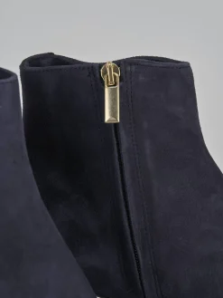 Online Stivaletti tacco 6cm camoscio Donna Stivaletti Tacco Alto