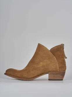 Online Stivaletti tacco 5cm camoscio Donna Stivaletti Tacco Alto