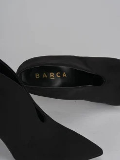 New Stivaletti tacco 7cm camoscio Donna Stivaletti Tacco Alto