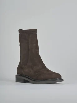 Best Stivaletti tacco 3cm camoscio testa Donna Stivaletti Tacco Basso