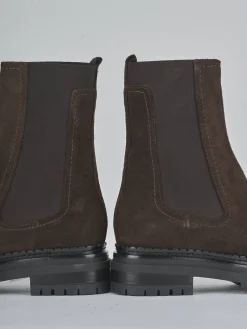 Best Stivaletti tacco 3cm camoscio testa Donna Stivaletti Tacco Basso