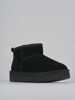 Best Stivaletti tacco 2cm camoscio Donna Stivaletti Tacco Basso