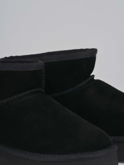 Best Stivaletti tacco 2cm camoscio Donna Stivaletti Tacco Basso