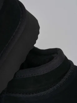 Clearance Stivaletti tacco 2cm camoscio Donna Stivaletti Tacco Basso