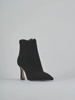 Best Stivaletti tacco 8cm camoscio Donna Stivaletti Tacco Alto