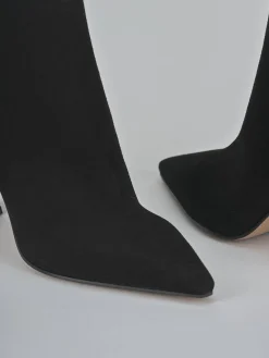 Best Stivaletti tacco 8cm camoscio Donna Stivaletti Tacco Alto