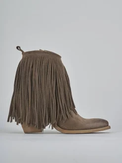 Best Stivaletti tacco 7cm camoscio Donna Stivaletti Tacco Alto