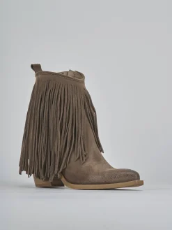 Best Stivaletti tacco 7cm camoscio Donna Stivaletti Tacco Alto