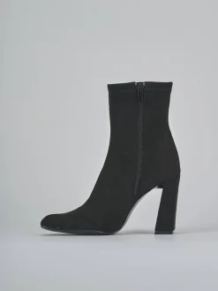 Online Stivaletti tacco 9cm camoscio sostenible Donna Stivaletti Tacco Alto