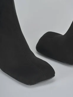 Online Stivaletti tacco 9cm camoscio sostenible Donna Stivaletti Tacco Alto