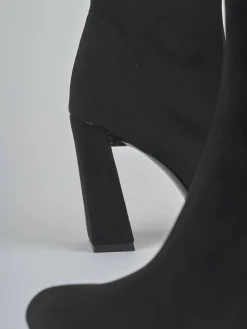 Online Stivaletti tacco 9cm camoscio sostenible Donna Stivaletti Tacco Alto