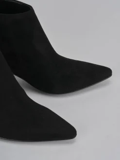 Online Stivaletti tacco 7cm camoscio Donna Stivaletti Tacco Alto