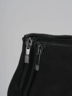 Online Stivaletti tacco 7cm camoscio Donna Stivaletti Tacco Alto