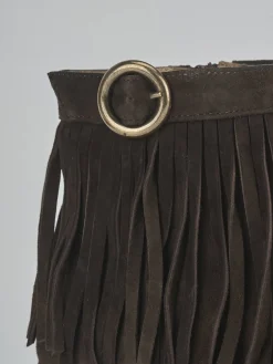 New Stivaletti tacco 7cm camoscio testa Donna Stivaletti Tacco Alto