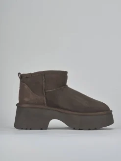 Best Stivaletti tacco 3cm camoscio testa Donna Stivaletti Tacco Basso