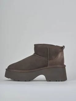 Best Stivaletti tacco 3cm camoscio testa Donna Stivaletti Tacco Basso