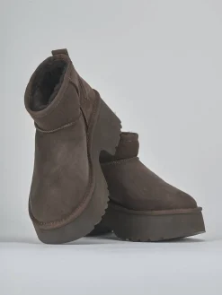 Best Stivaletti tacco 3cm camoscio testa Donna Stivaletti Tacco Basso